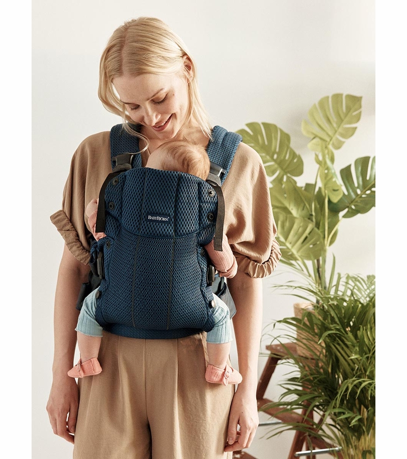 BabyBjorn Baby Carrier Harmony, 3D Mesh Navy Blue