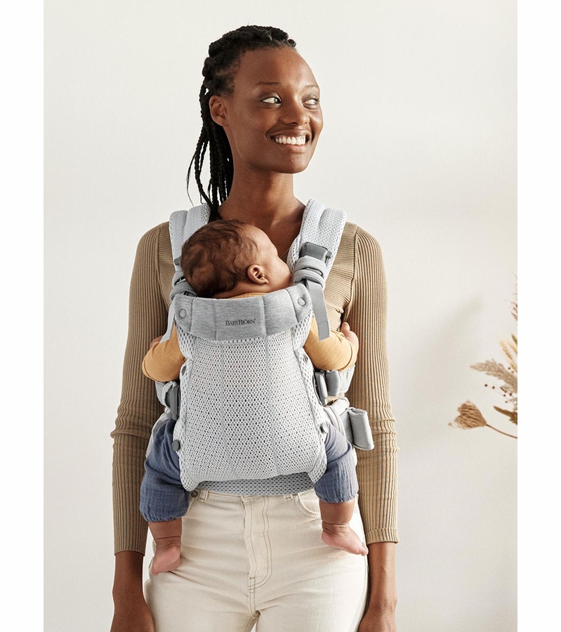 BabyBjorn Baby Carrier Harmony, 3D Mesh - Silver