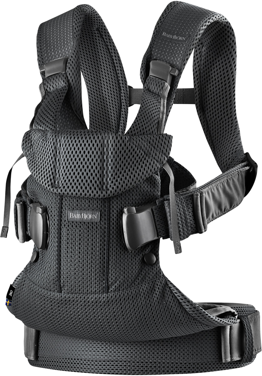 BabyBjrn Baby Carrier One Air 3D Mesh, Black