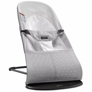 BabyBjorn Bouncer Balance Soft, Mesh - Silver / White / Black Frame