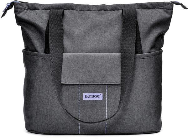 BabyBjorn SoFo Diaper Bag - Grey/Lavendar