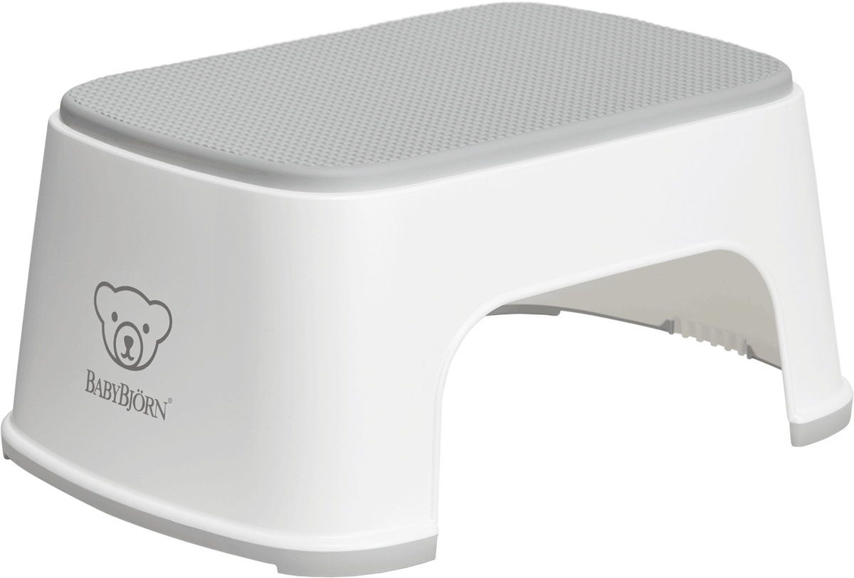 BabyBjorn Step Stool White/Grey