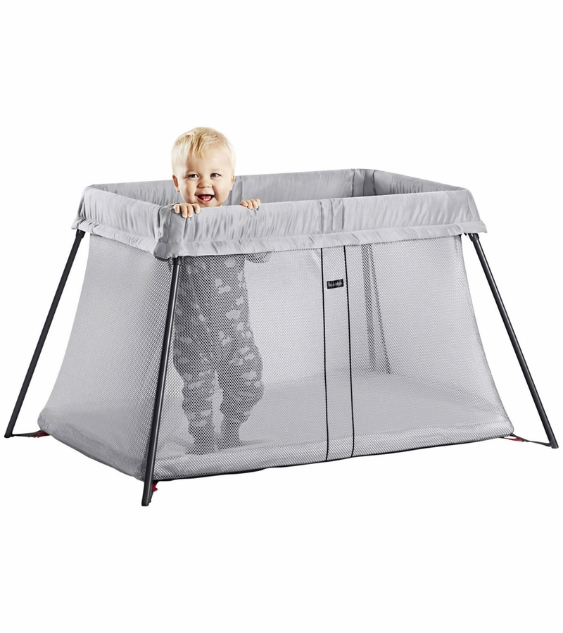 BabyBjorn Travel Crib Light Silver