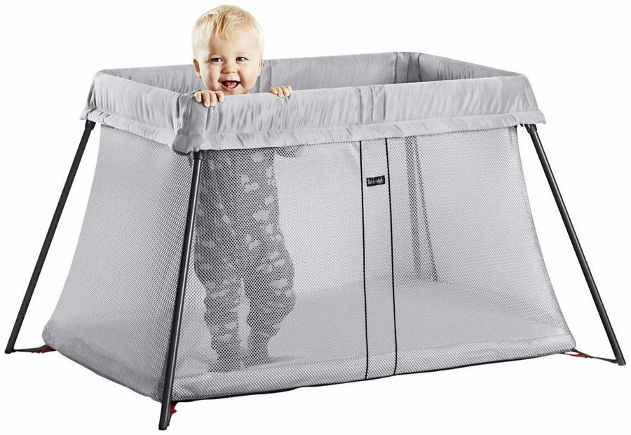 BabyBjorn Travel Crib Light Silver