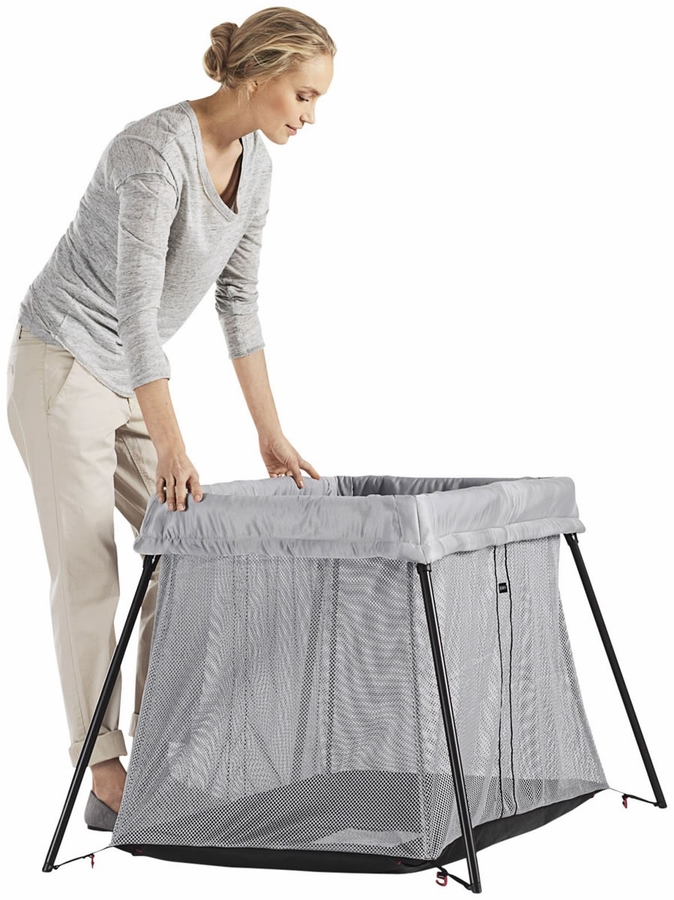 BabyBjorn Travel Crib Light Silver