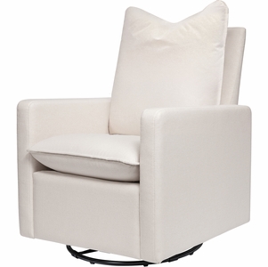 Babyletto Cali Pillowback Swivel Glider - Performance Cream Eco-Weave