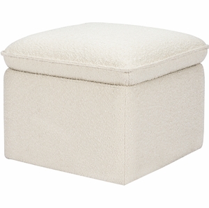 Babyletto Cali Storage Ottoman - Ivory Boucle