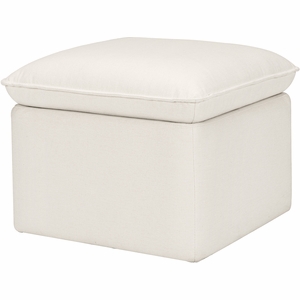 Babyletto Cali Storage Ottoman - Performance Cream Eco-Weave