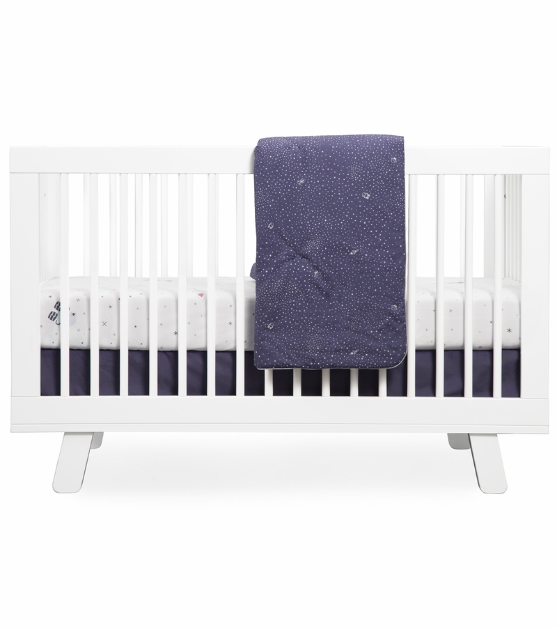 Babyletto Galaxy Floating Robots Fitted Crib Sheet