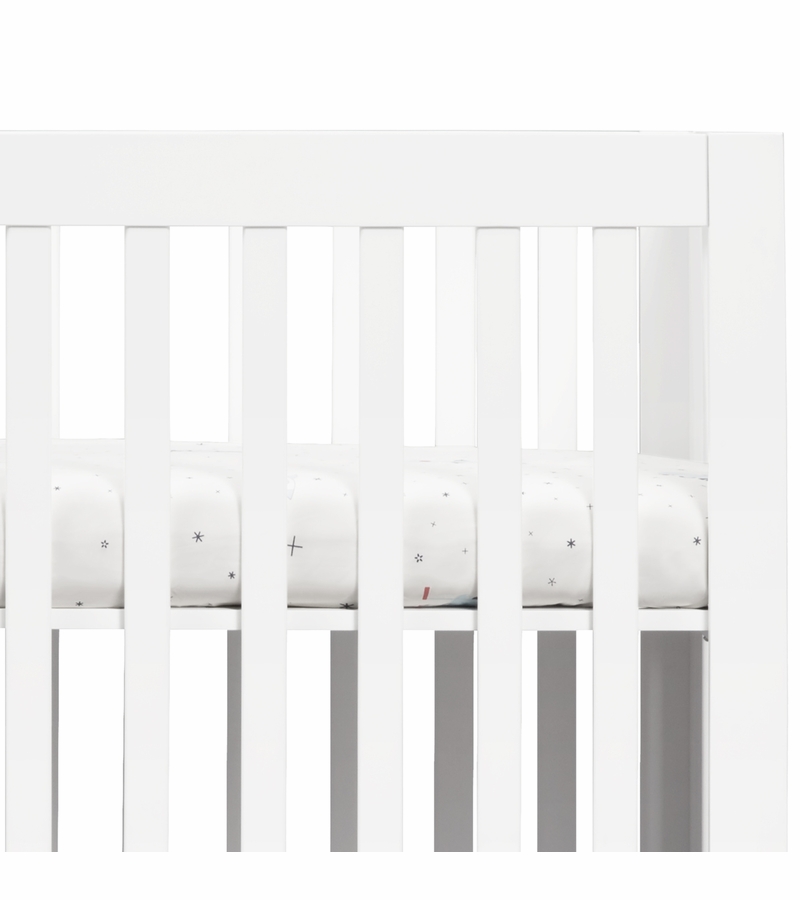 Babyletto Galaxy Floating Robots Fitted Mini Crib Sheet