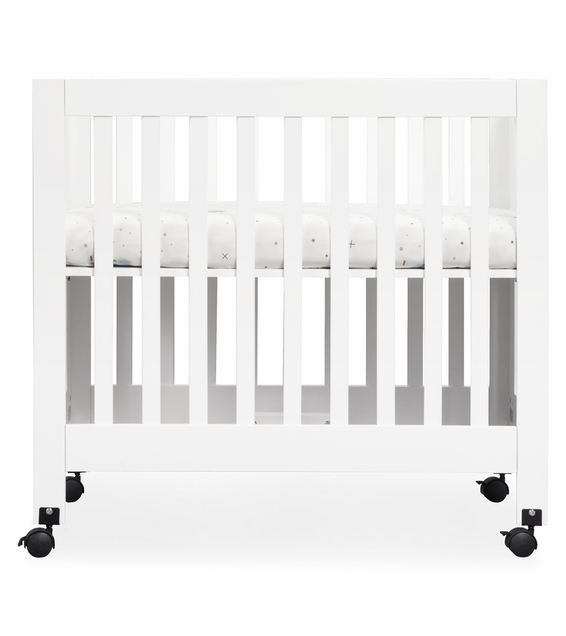 Babyletto Galaxy Floating Robots Fitted Mini Crib Sheet