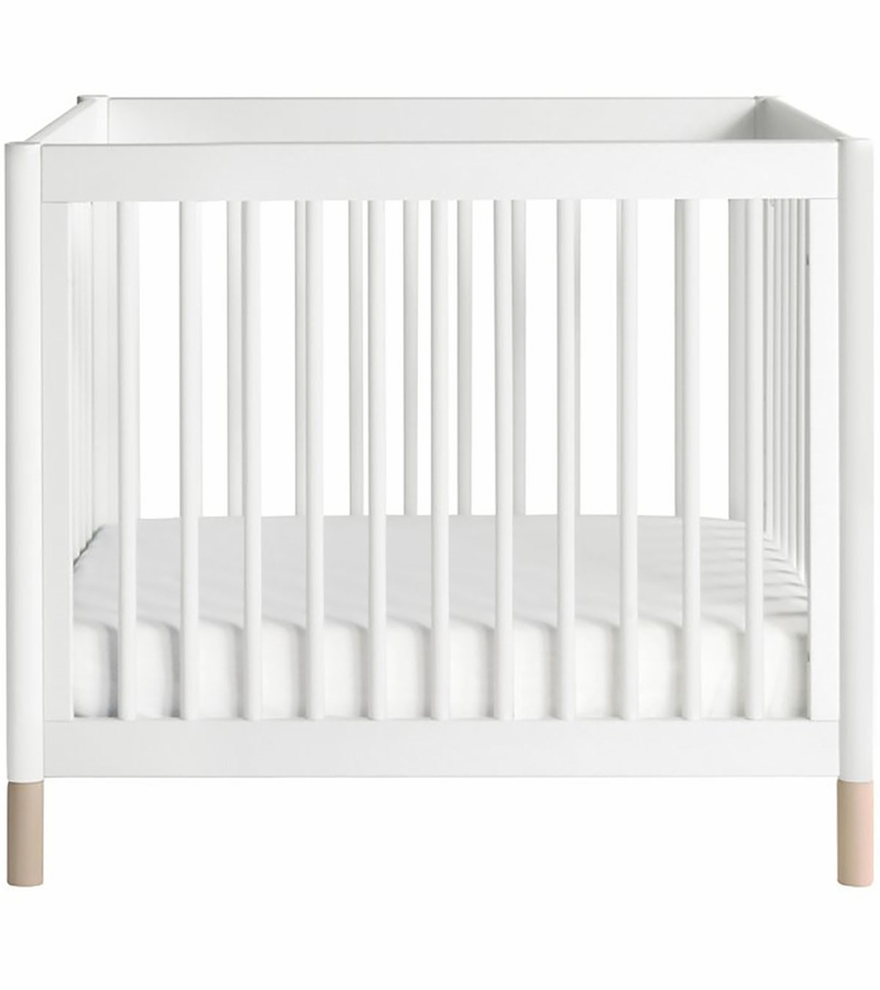 BabyLetto Gelato 2in1 Mini Crib White/Natural