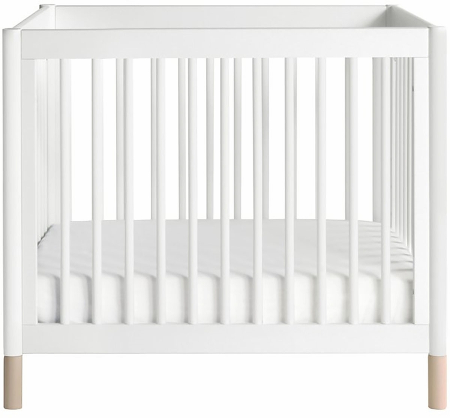 BabyLetto Gelato 2in1 Mini Crib White/Natural