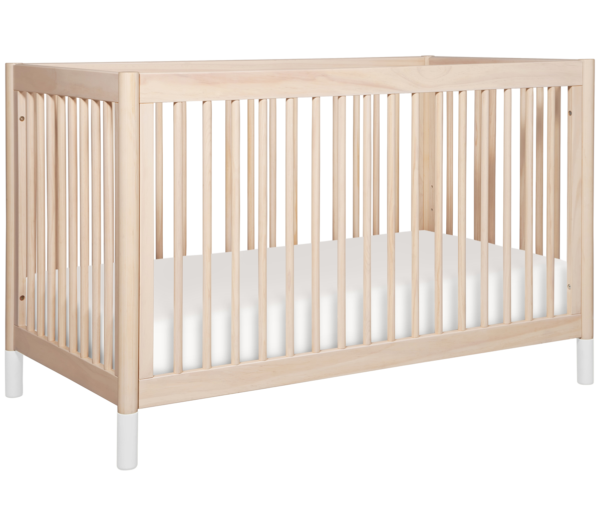 Babyletto Gelato 4-in-1 Convertible Crib w/Toddler Bed Conversion Kit - Washed Natural