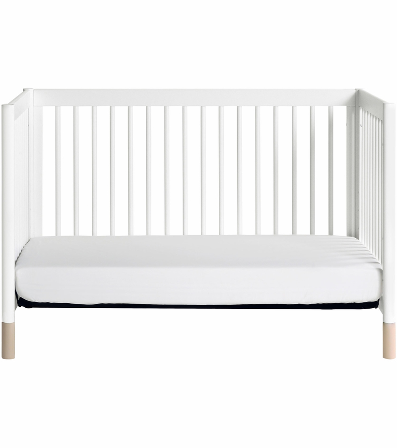 BabyLetto Gelato 4in1 Convertible Crib, Washed Natural Ft With