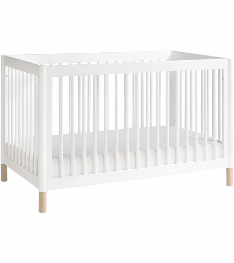 BabyLetto Gelato 4in1 Convertible Crib, Washed Natural Ft With