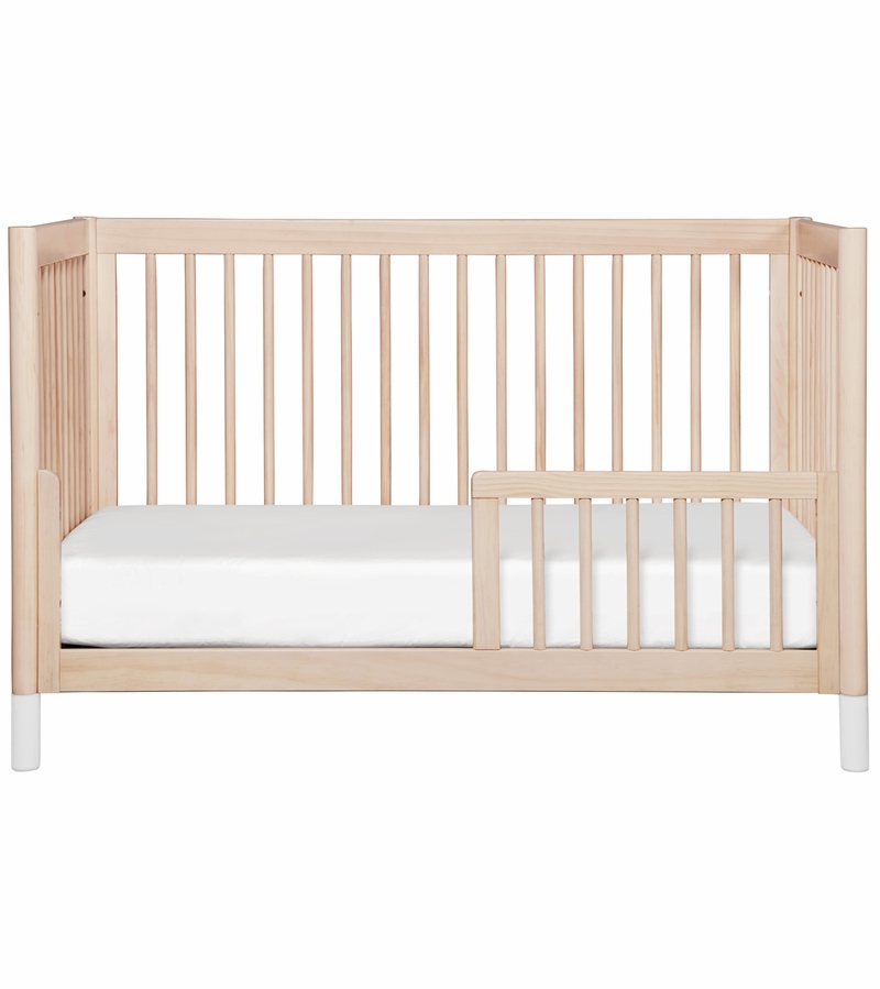 Babyletto Gelato 4in1 Convertible Crib, White Color Feet With Toddler