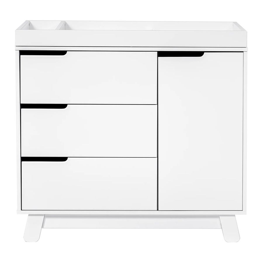 Babyletto Hudson 3Drawer Changer Dresser, KD w/Removable Changing Tray