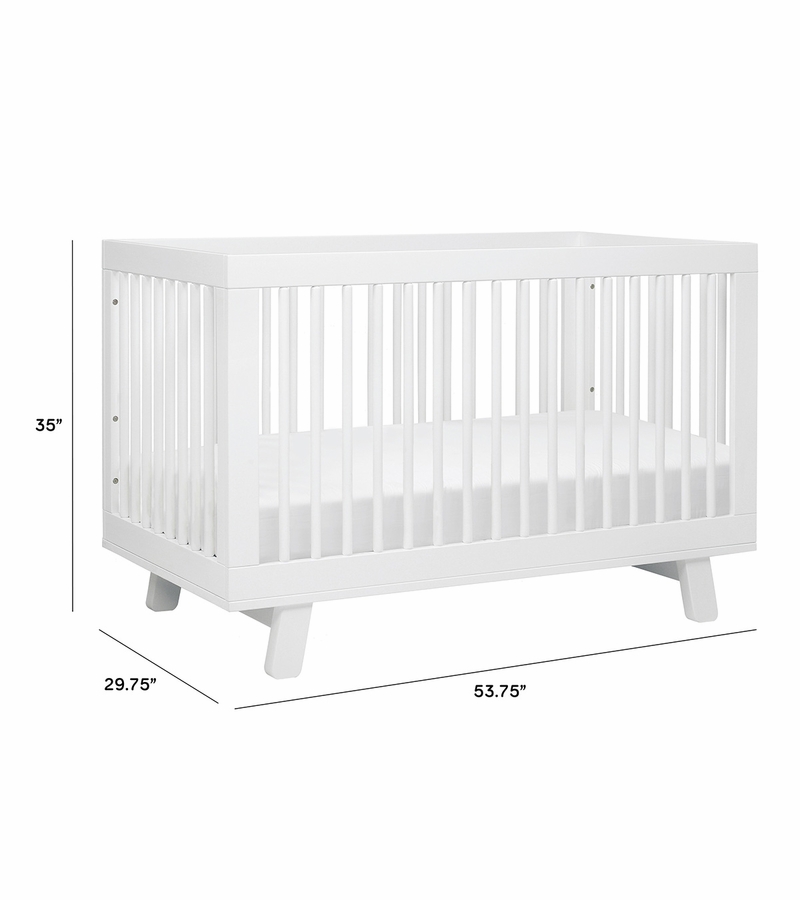 Babyletto Hudson 3in1 Convertible Crib with Toddler Bed Conversion