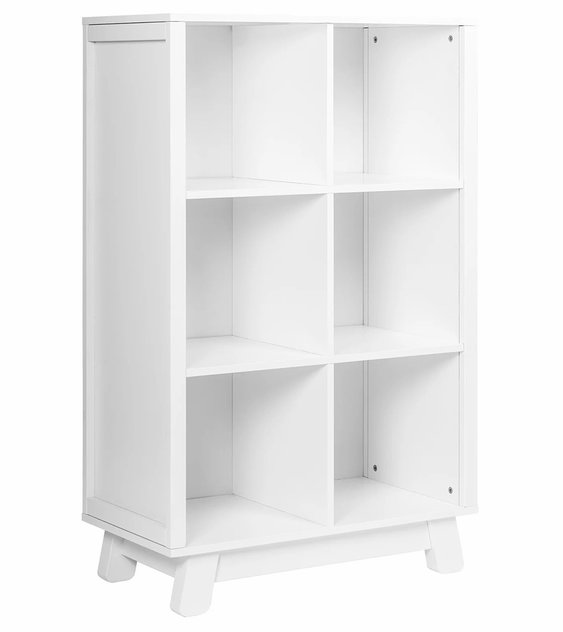 Babyletto Hudson Cubby Bookcase White