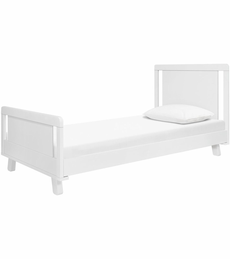 Babyletto Hudson Platform Twin Bed White