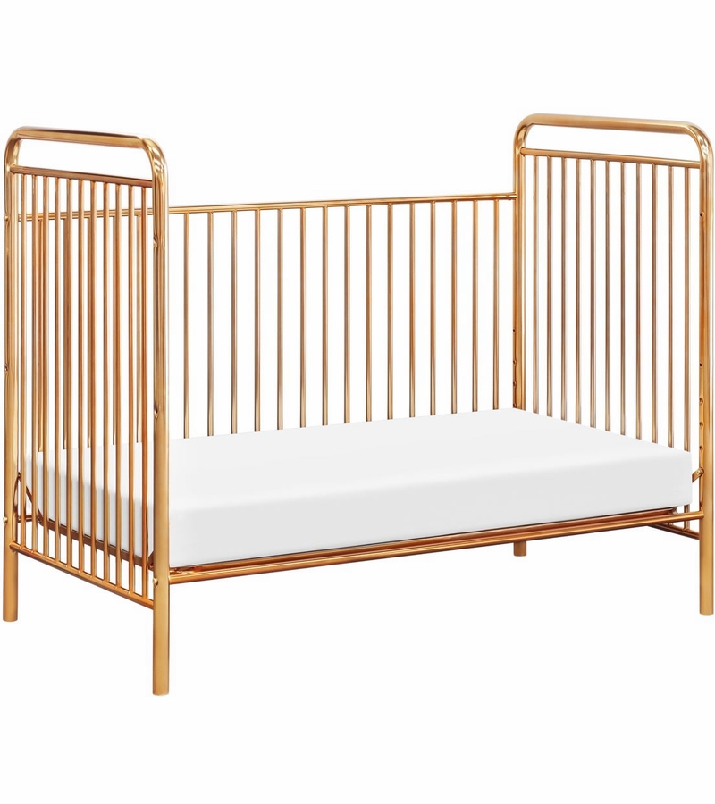 Babyletto Jubilee 3in1 Convertible Metal Crib Gold