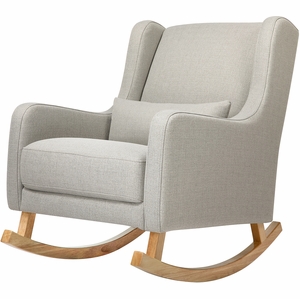 Babyletto Kai Rocker - Performance Grey Eco-Twill w/ Light Legs