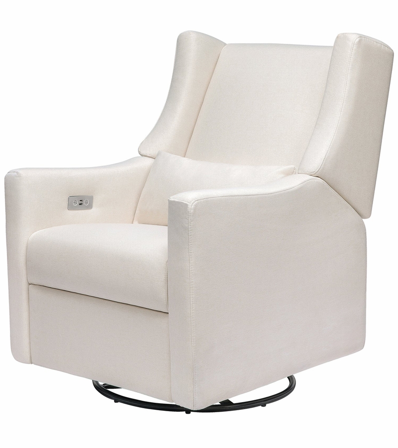 Babyletto Kiwi Electronic Glider Recliner w/ USB Performance Cream