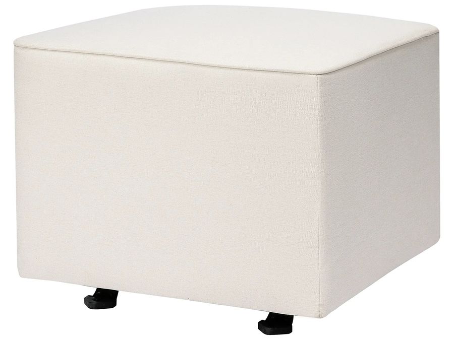 Babyletto Kiwi Gliding Ottoman Performance Cream EcoWeave