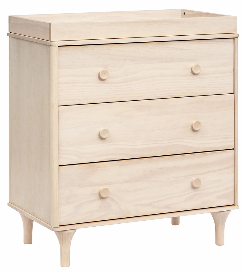 Babyletto Lolly 3Drawer Changer Dresser, KD w/Removable Changing Tray