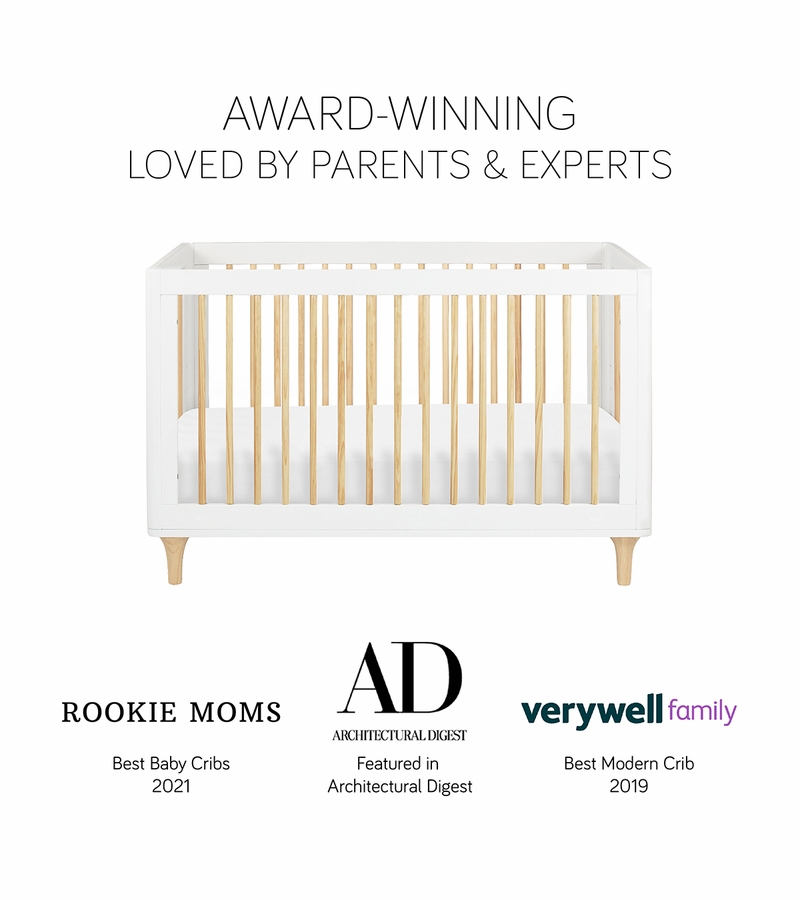 Babyletto Lolly 3In1 Convertible Crib with Toddler Bed Conversion Kit