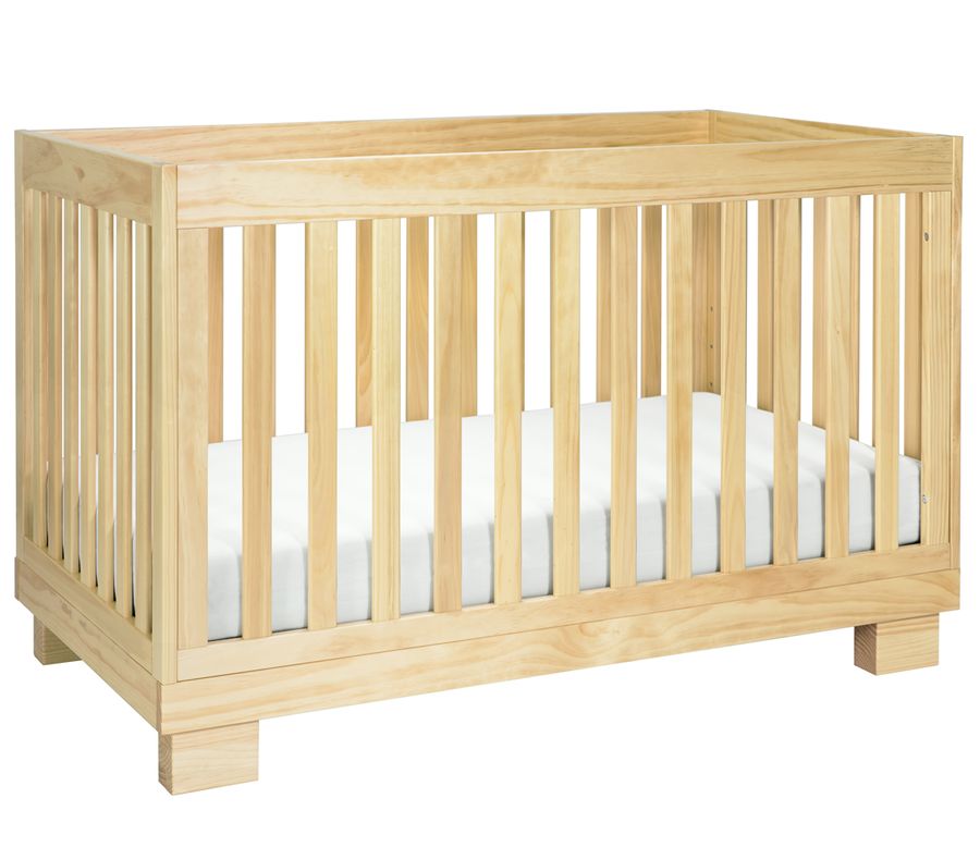 Babyletto Modo 3in1 Convertible Crib with Toddler Bed Conversion Kit Natural