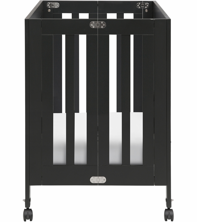 BabyLetto Origami Mini Crib Black Finish