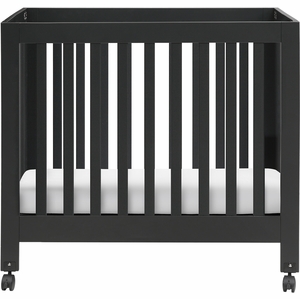 BabyLetto Origami Mini Crib - Black Finish