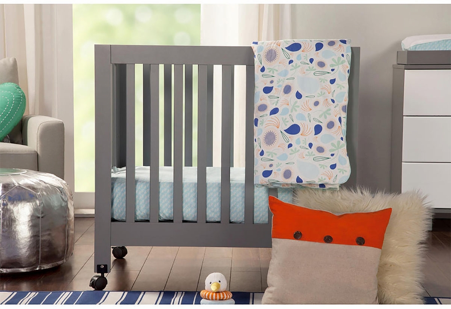 BabyLetto Origami Mini Crib Grey