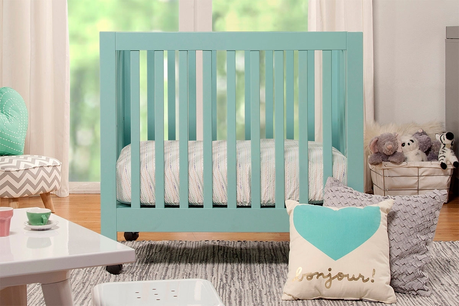 BabyLetto Origami Mini Crib Lagoon