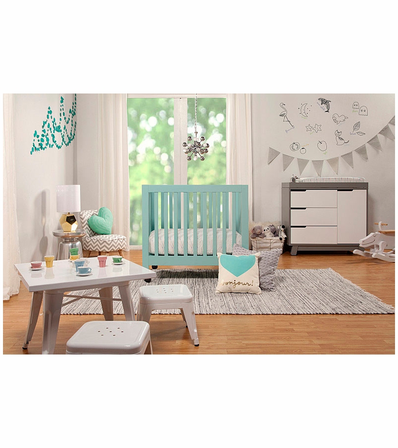 BabyLetto Origami Mini Crib Lagoon