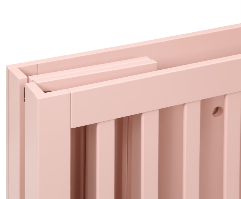 Babyletto Origami Mini Crib Petal Pink