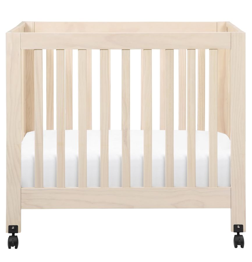BabyLetto Origami Mini Crib Washed Natural