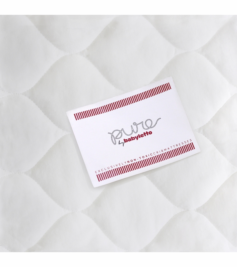 Babyletto Pure Core Crib Mattress + Hybrid Waterproof Cover