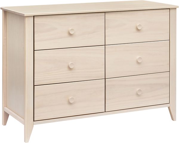 Babyletto Sprout 6-Drawer Double Dresser - Washed Natural