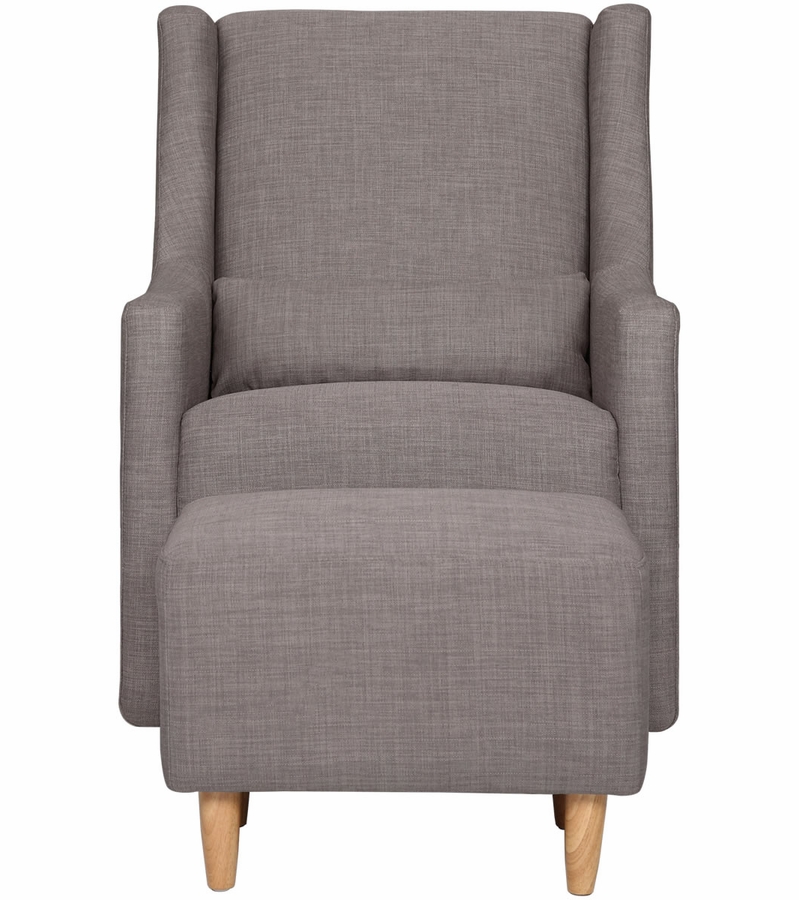 BabyLetto Toco Swivel Glider & Ottoman Grey Tweed