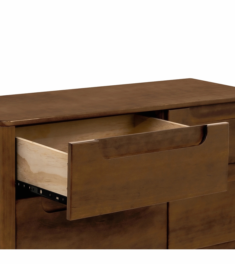Babyletto Yuzu 6Drawer Dresser, KD Natural Walnut