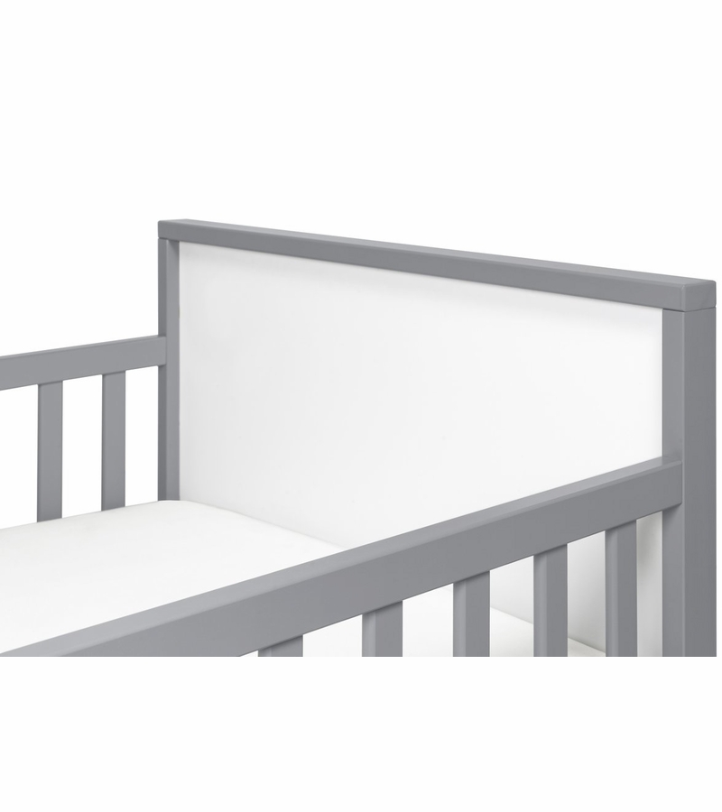 Babyletto Ziggy Toddler Bed Grey / White