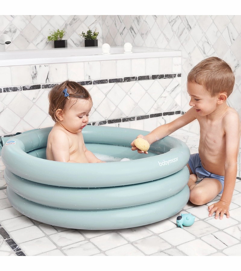 Babymoov Inflatable Bathtub and Kiddie Pool All In One