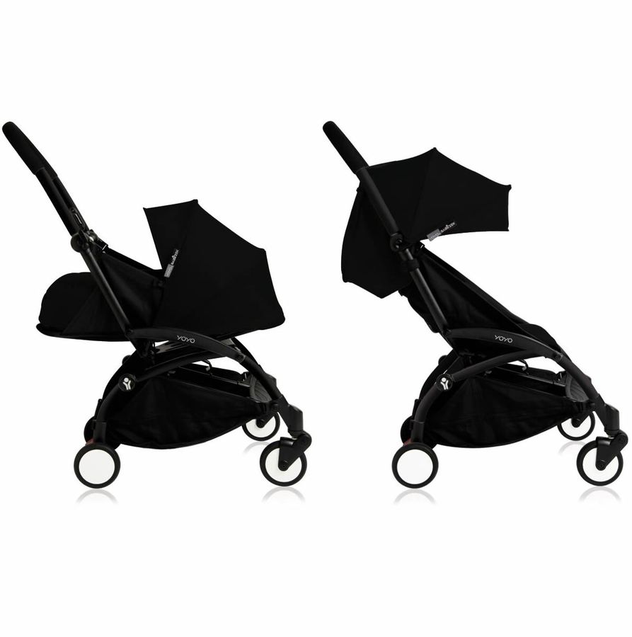 Babyzen Yoyo 0+/6+ Complete Stroller Black/Black