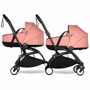 Babyzen YOYO Connect Double Stroller Bassinet / Bassinet Bundle - Black / Ginger