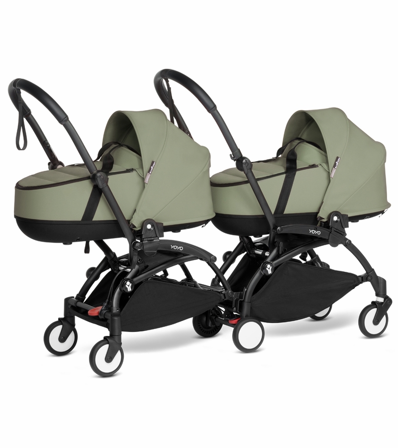 Babyzen YOYO Connect Double Stroller Bassinet / Bassinet Bundle - Black ...