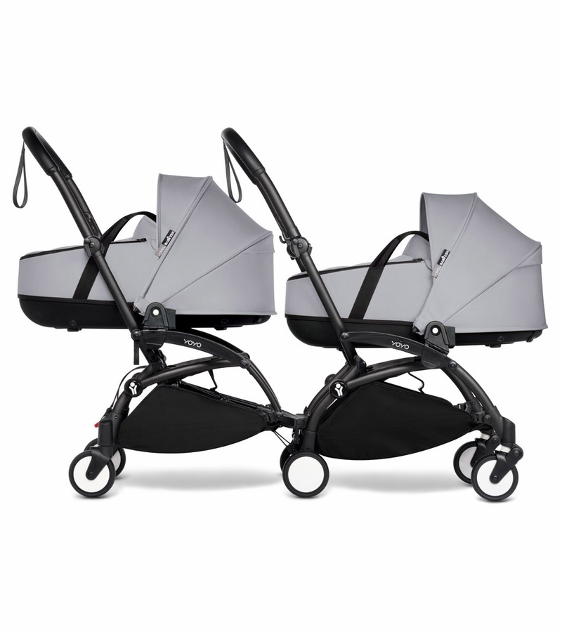 Babyzen YOYO Connect Double Stroller / Bundle Black / Stone