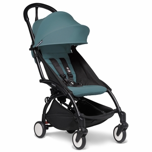 Babyzen YOYO2 Ultra Compact 6+ Stroller - Black / Aqua